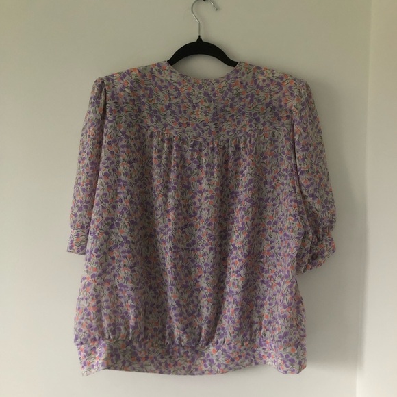 Vintage‎ D’Allaird’s Floral Top | Size 14 - Picture 6 of 7